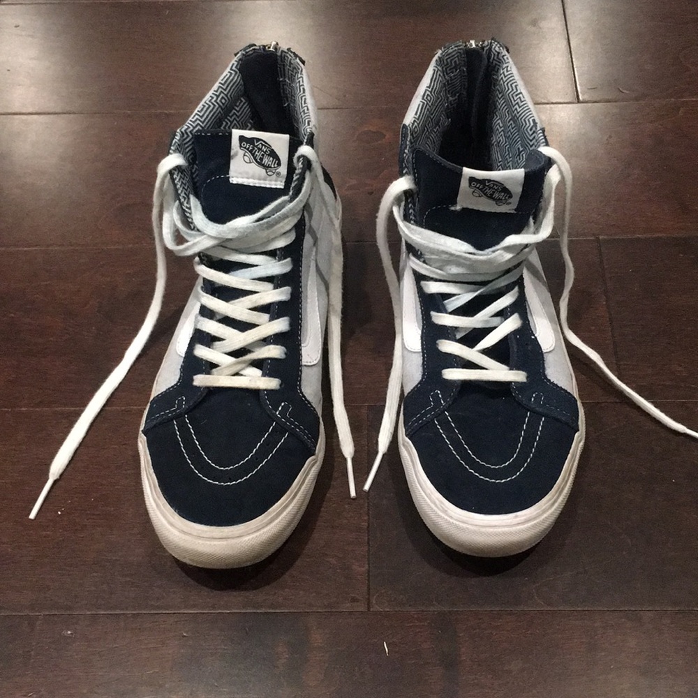 Lightly worn high top Vans